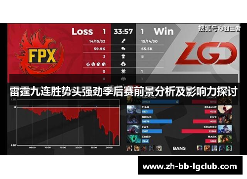 雷霆九连胜势头强劲季后赛前景分析及影响力探讨