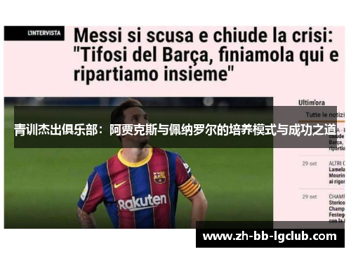 青训杰出俱乐部:阿贾克斯与佩纳罗尔的培养模式与成功之道 青训杰出俱乐部:阿贾克斯与佩纳罗尔的培养模式与成功之道